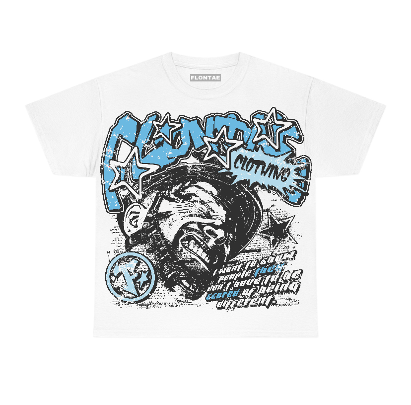 Legend Blue 11s Flontae T-Shirt Be Unique Graphic