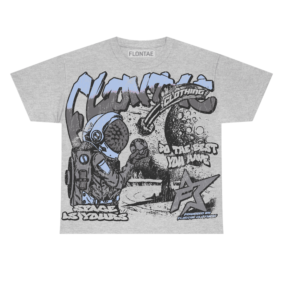 Wolf Grey 5s Flontae T-Shirt Space Is Yours Graphic