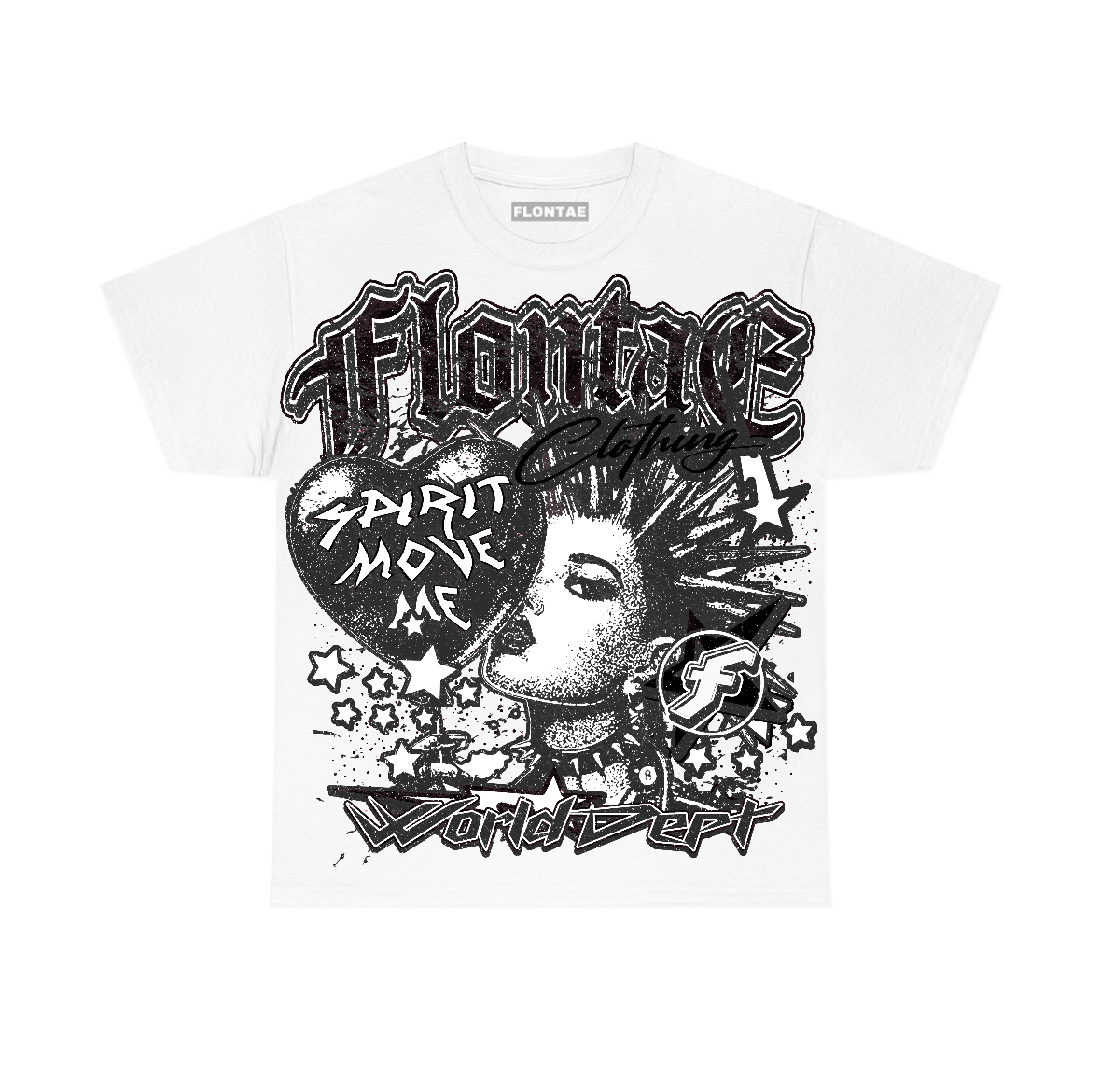 Black Cat 4s Flontae T-Shirt Soul Motivation Graphic