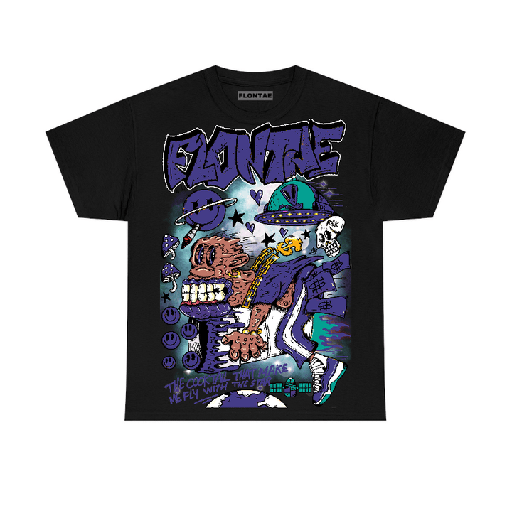 Grape 5s Flontae T-Shirt I Believe Graphic