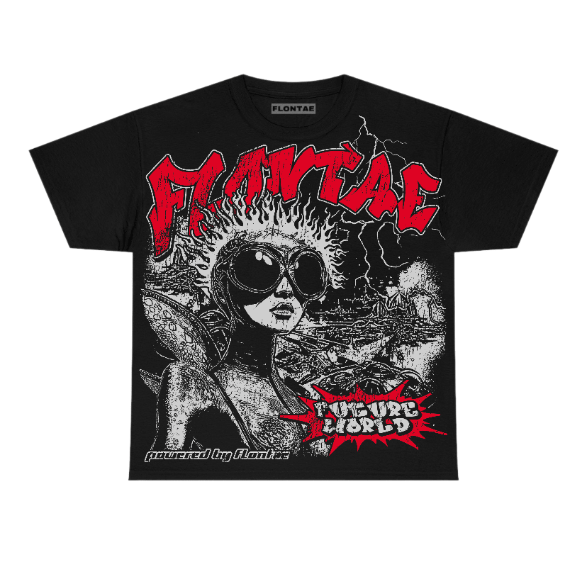 Bred 11s Low Flontae T-Shirt Ahead Graphic