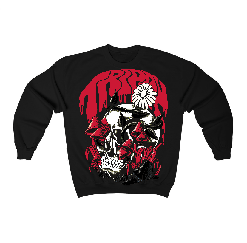 85 Bred 1s Flontae Sweatshirt Trippin Graphic