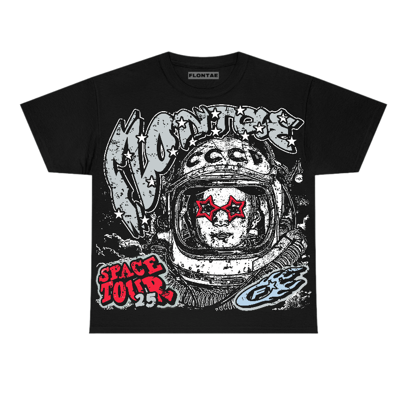 Black Metallic Reimagined 5s Flontae T-Shirt Get Around Graphic