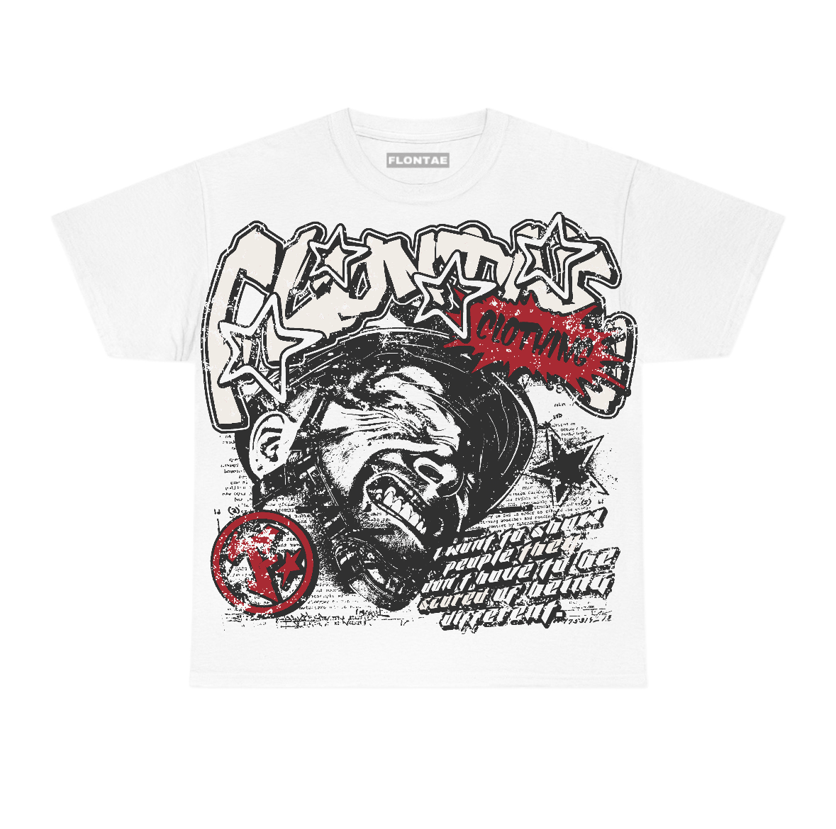 Valentine's Day 4s Flontae T-Shirt Be Unique Graphic