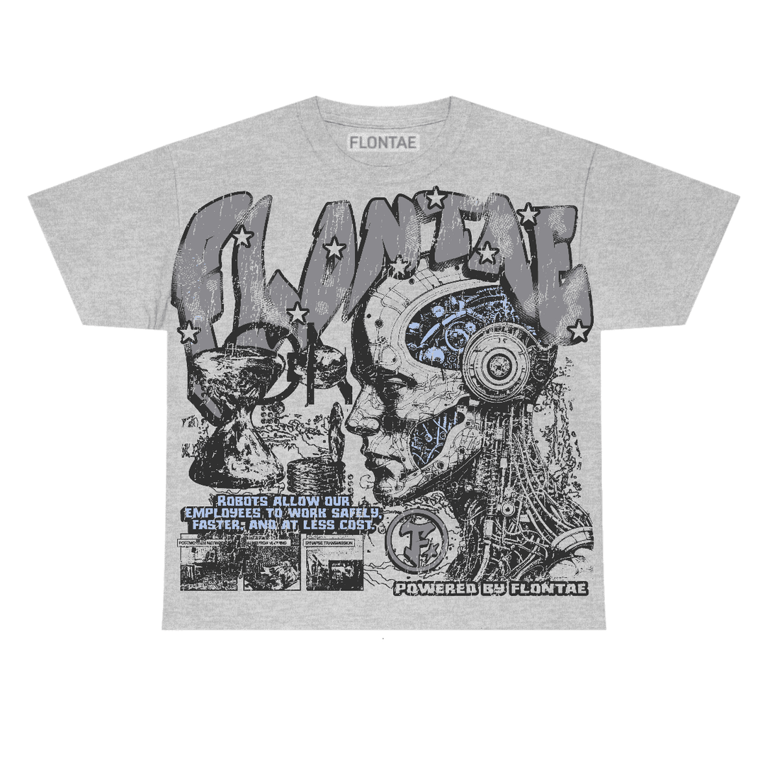 Wolf Grey 5s Flontae T-Shirt Smartness Graphic