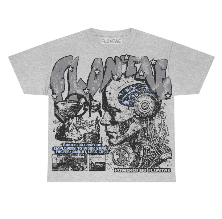 Wolf Grey 5s Flontae T-Shirt Smartness Graphic