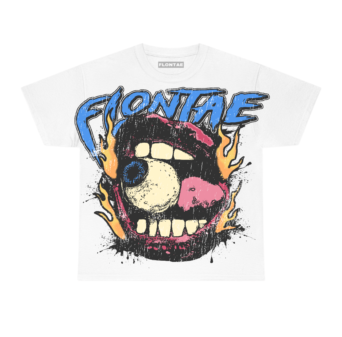 White “Can't Miss Me” Graphic T-Shirt – Unisex Cotton Streetwear Tee by Flontae