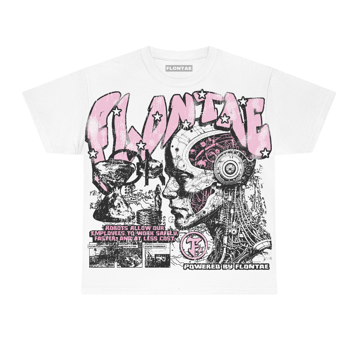 Pearl Pink 12s Flontae T-Shirt Smartness Graphic