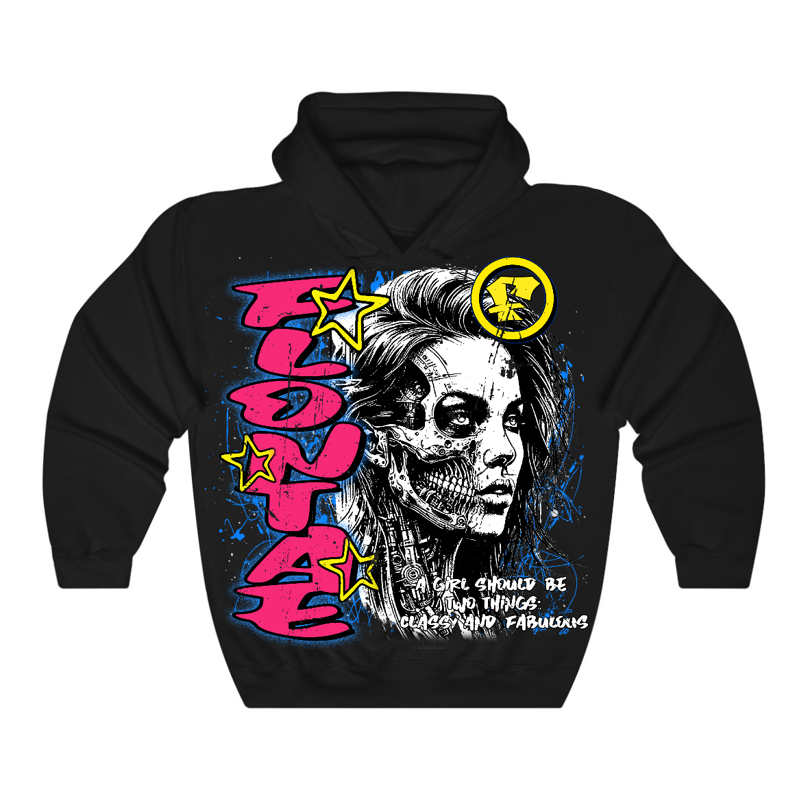 Flontae Hoodie Keep It Classy Graphic