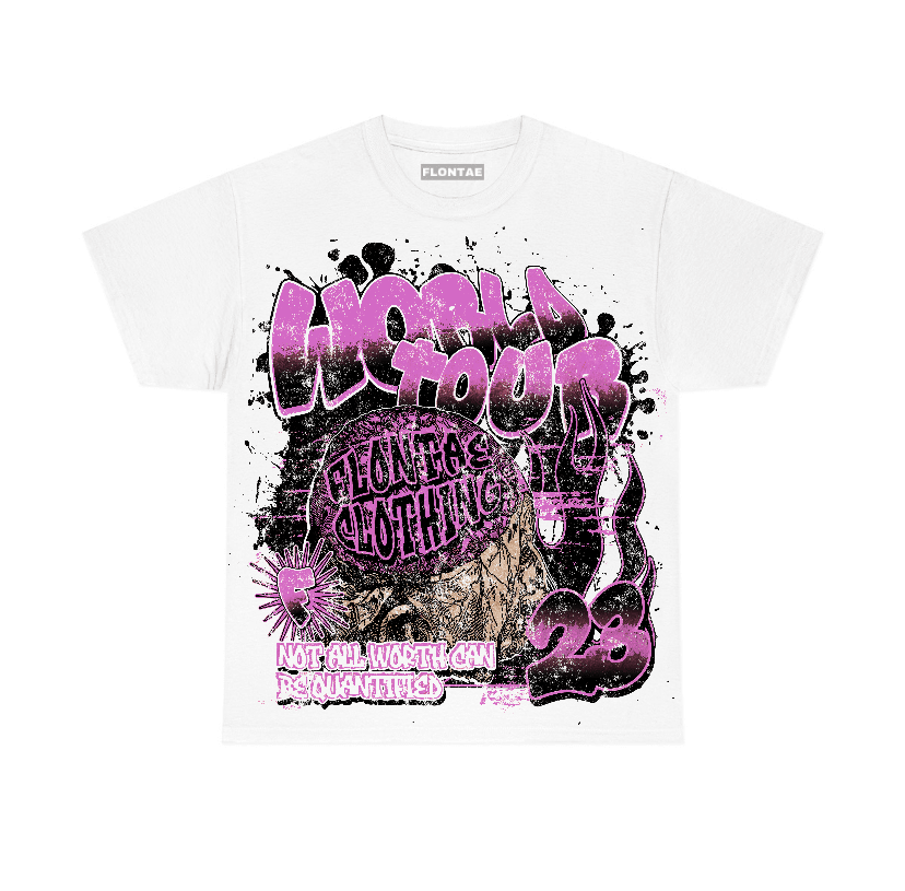 Hyper Violet 4s Flontae T-Shirt Intelligence Graphic