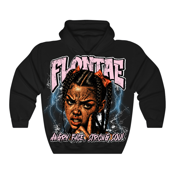 35th Anniversary 5s Flontae Hoodie Angry Soul Graphic
