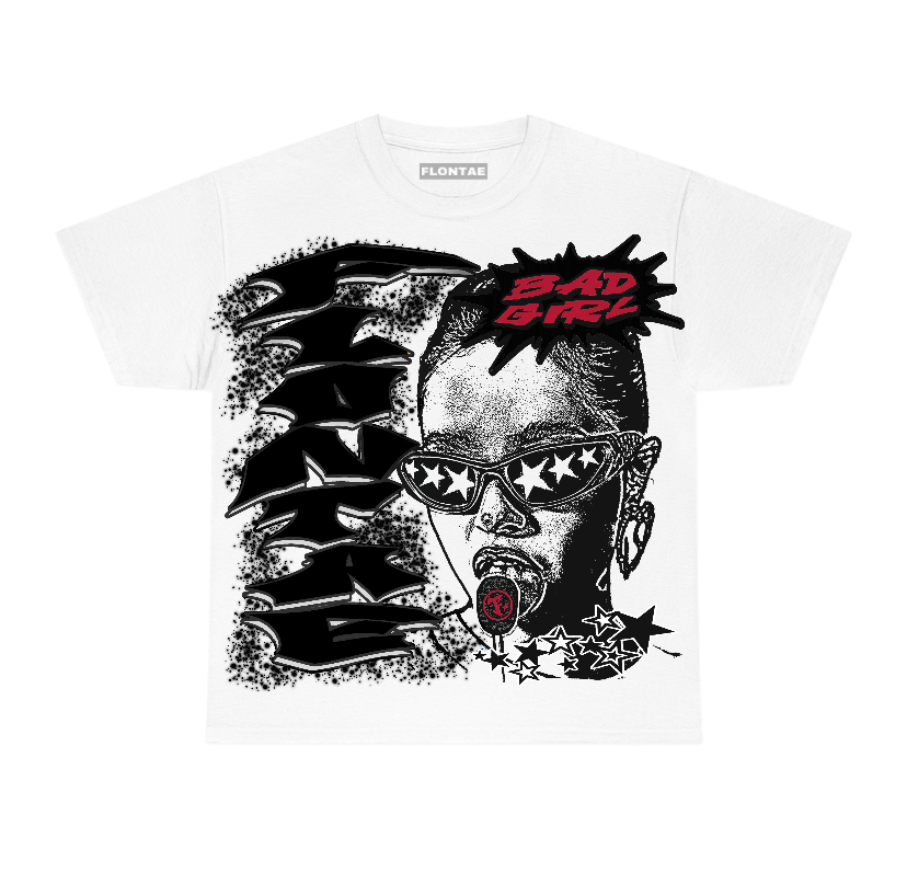 Black Toe Reimagined 1s Flontae T-Shirt Baddie Graphic