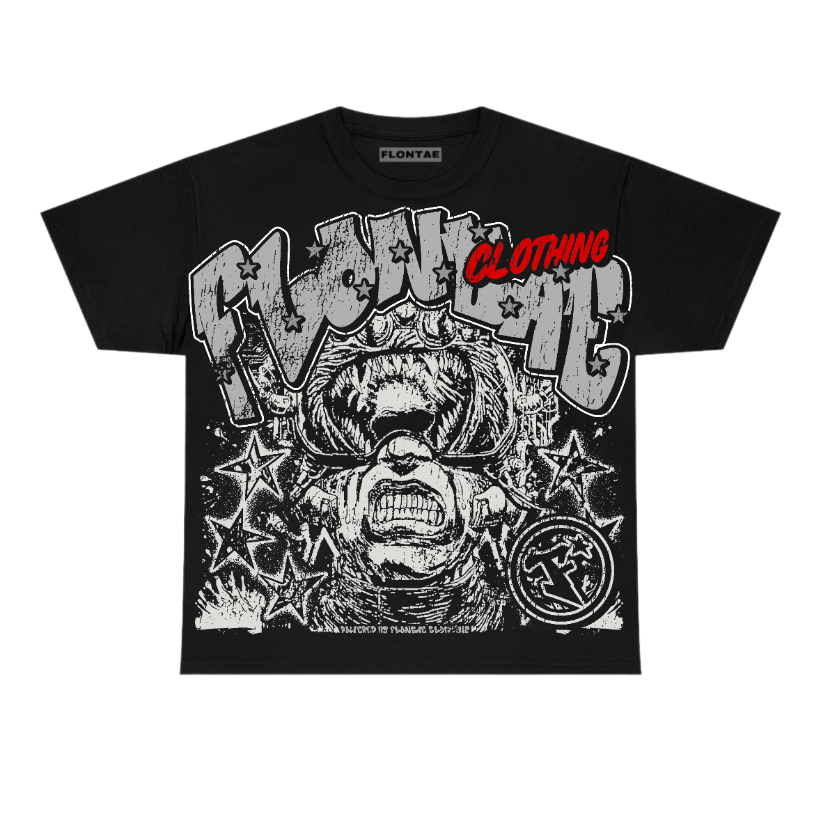 White Cement 4s Flontae T-Shirt No Composure Graphic