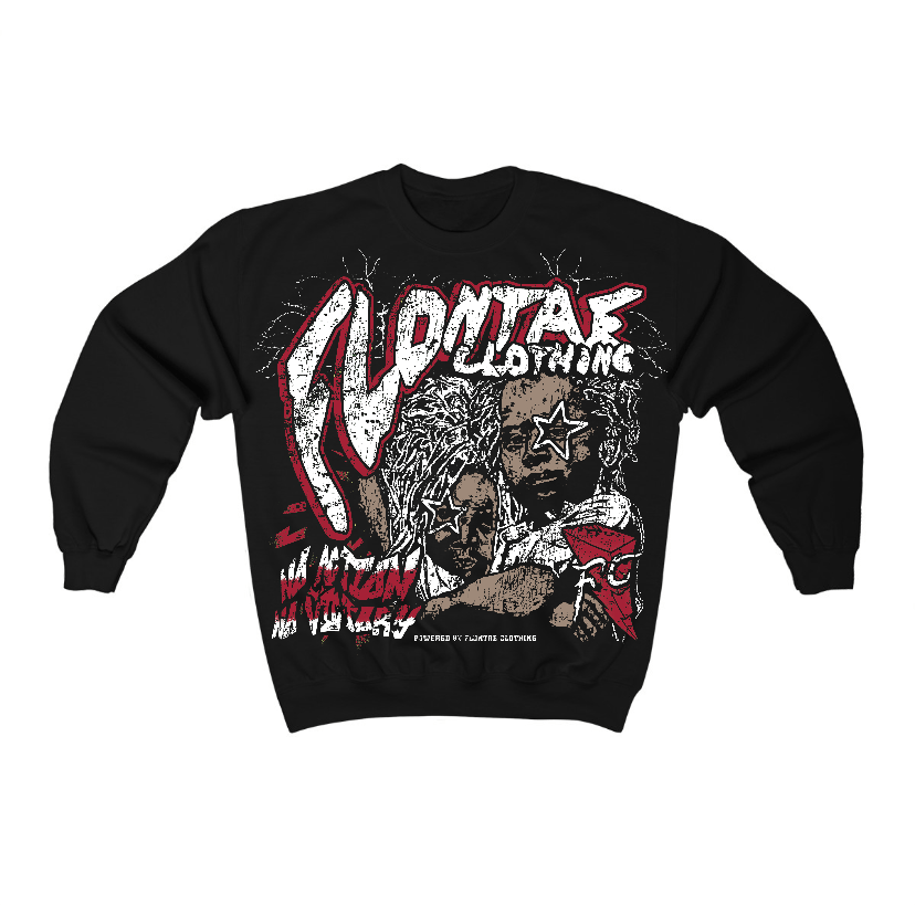Black Toe 14s Flontae Crewneck Sweatshirt No Action Graphic