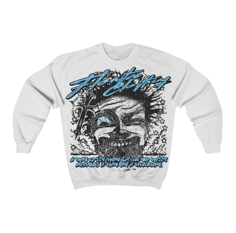 Legend Blue 11s Flontae Crewneck Sweatshirt Nothing Else Graphic
