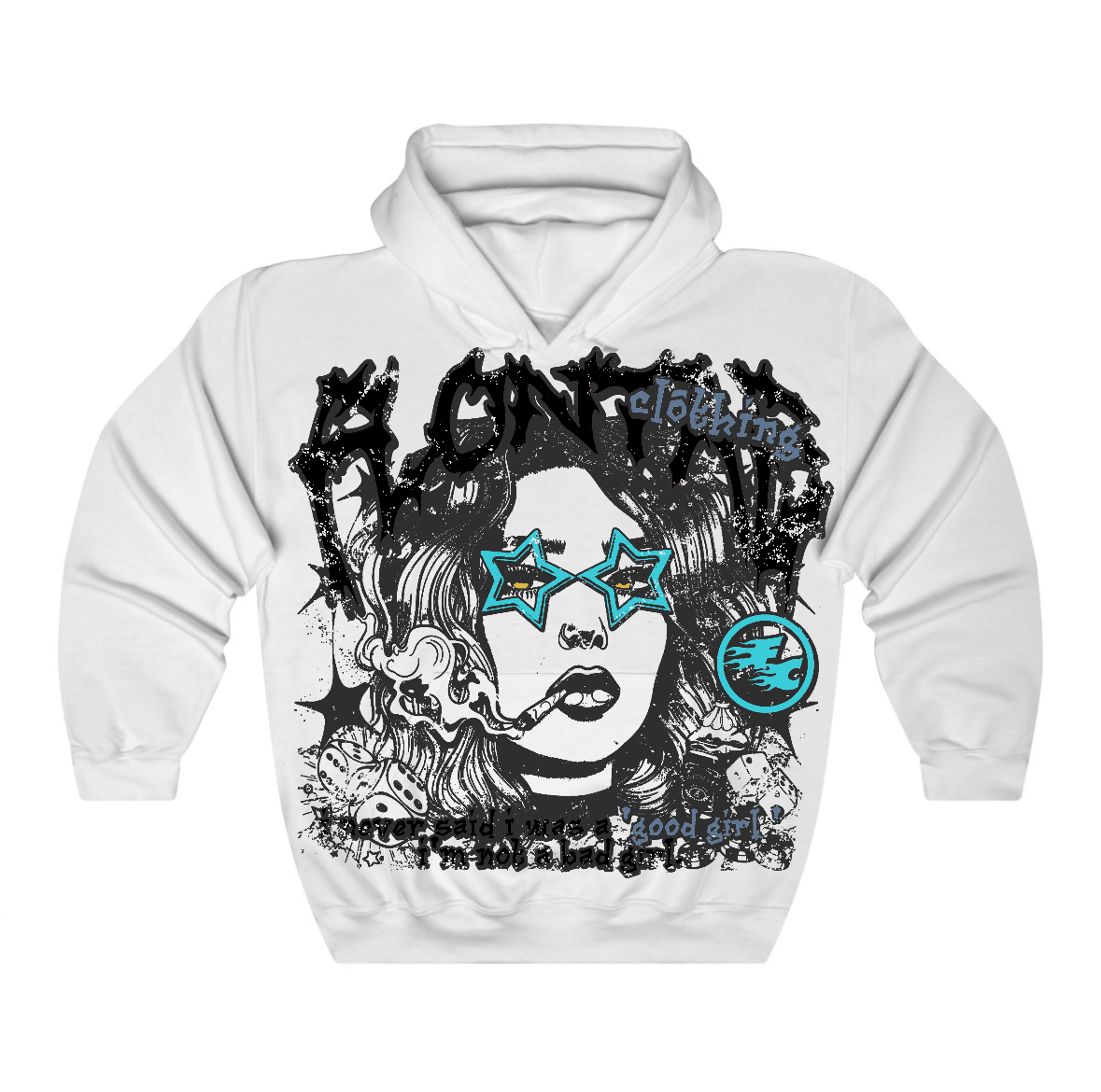 Gamma Blue 11s Flontae Hoodie Keep Quiet Graphic