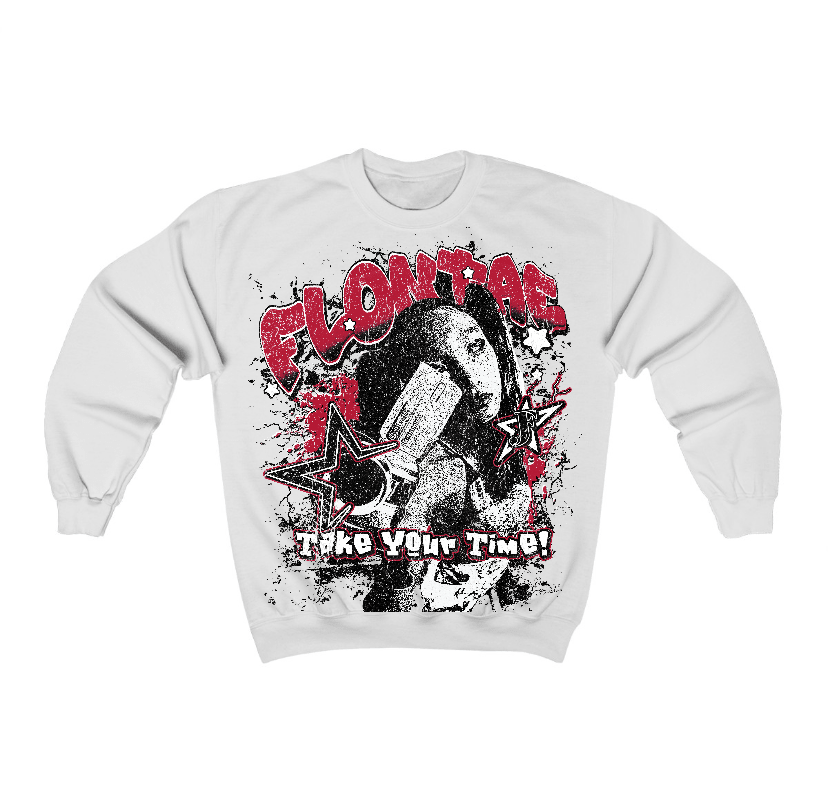Black Toe Reimagined 1s Flontae Crewneck Sweatshirt Be Patient Graphic