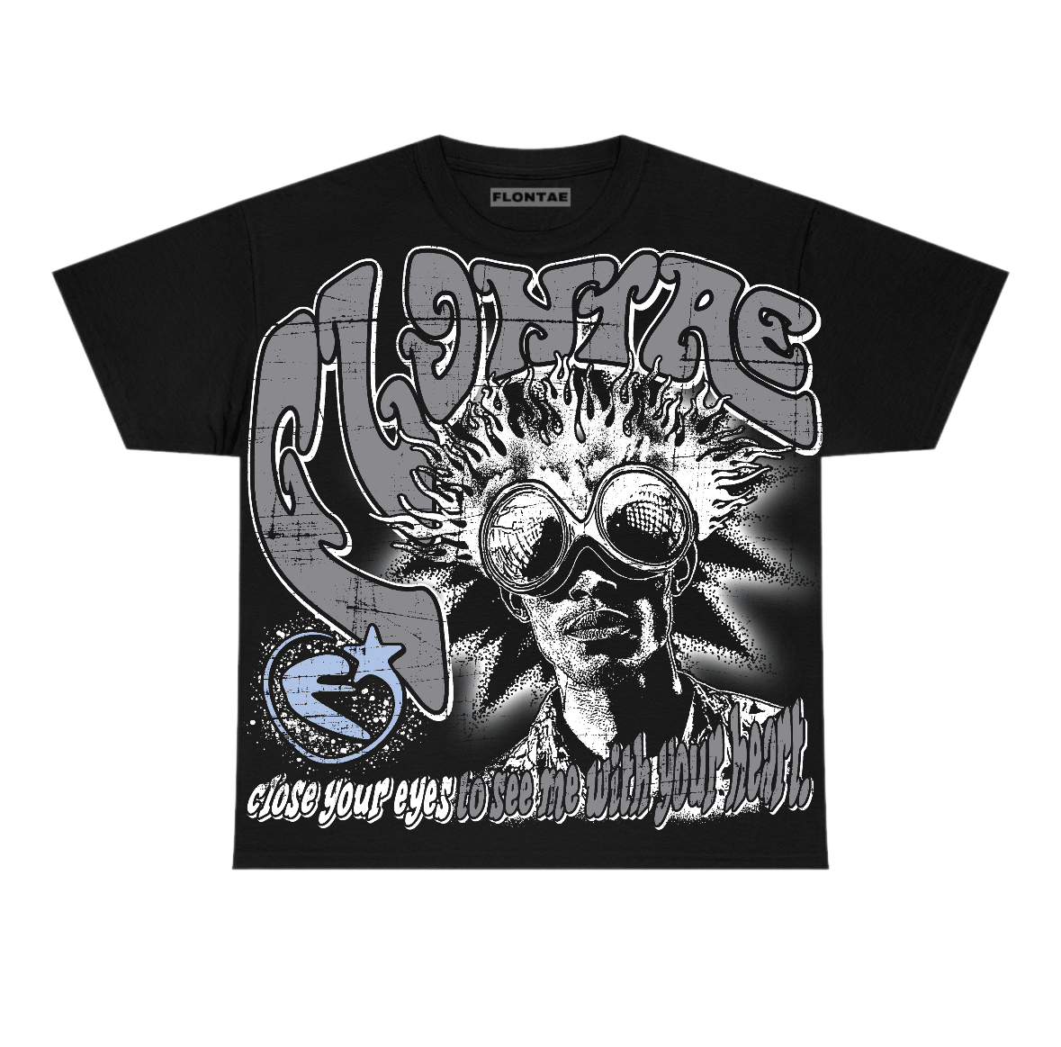 Wolf Grey 5s Flontae T-Shirt Dreaming Graphic