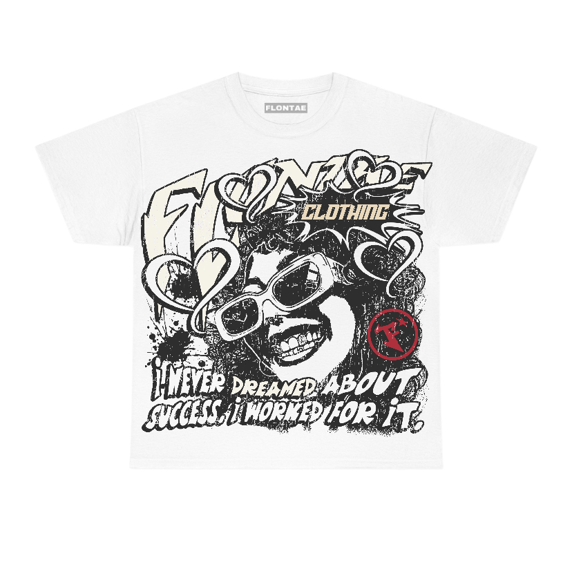 Cinnabar 1s Flontae T-Shirt Never Dream Graphic