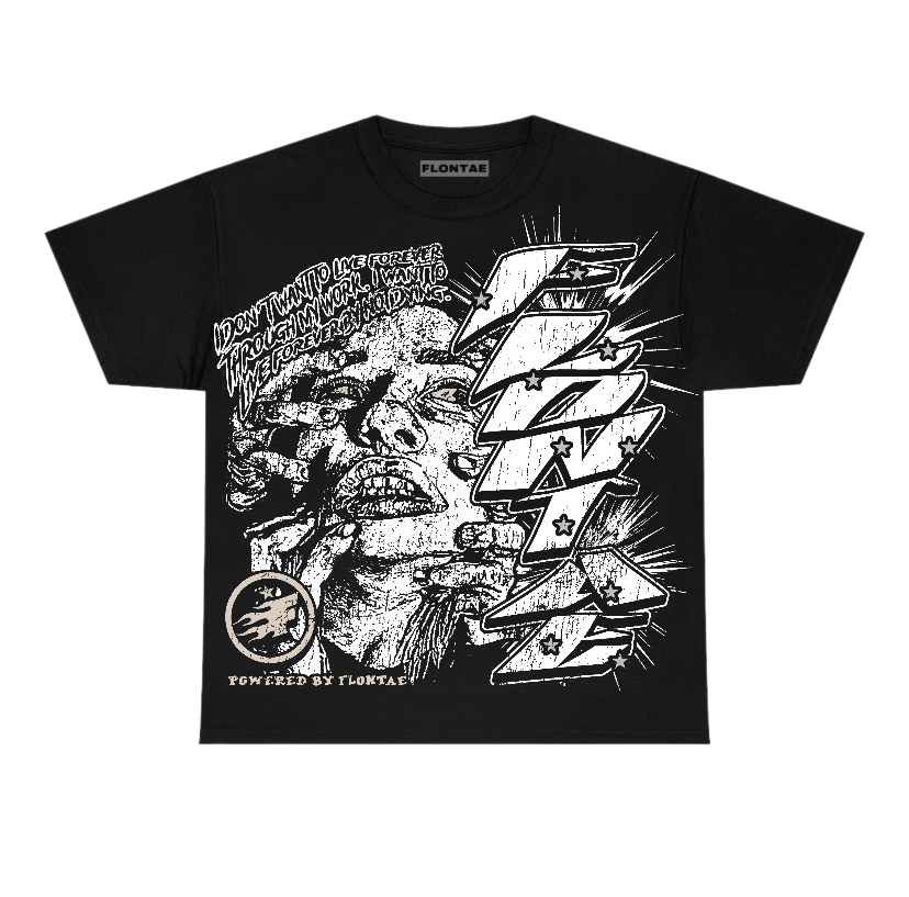 Reverse Metallic 5s Flontae T-Shirt Forever Graphic