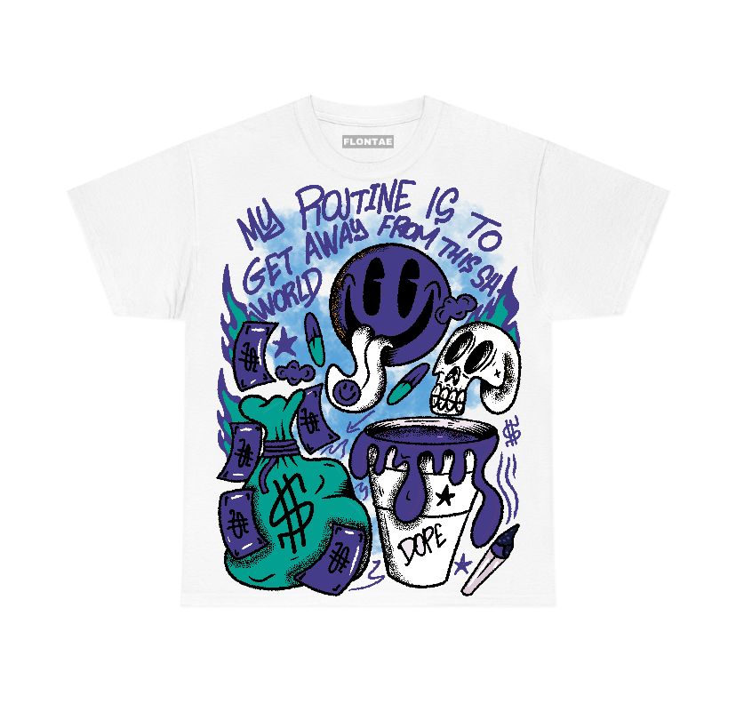 Grape 5s Flontae T-Shirt Stay Out Graphic