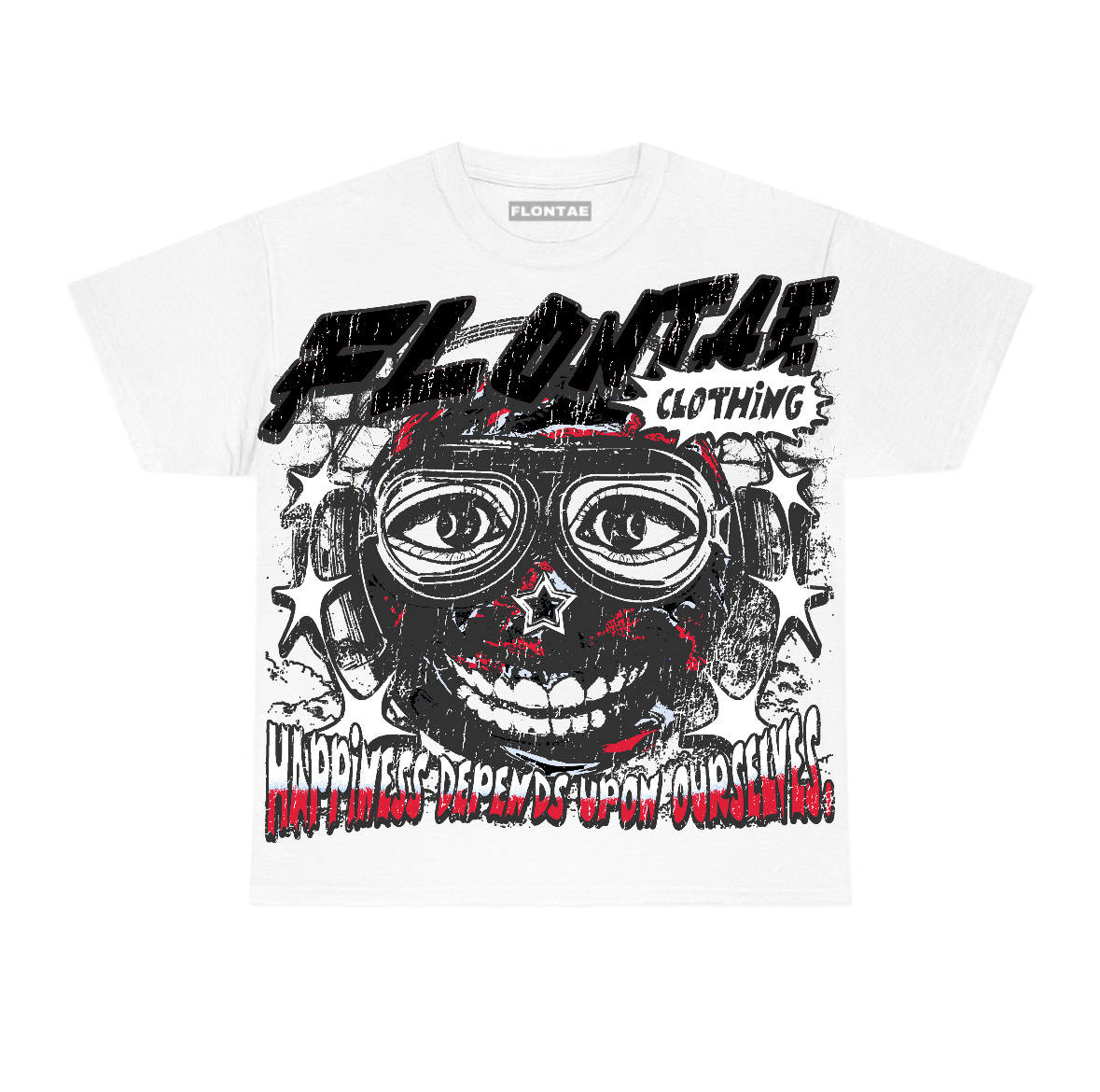 Reverse Infrared 6s Flontae T-Shirt Midnight Aura Graphic