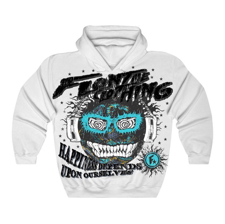 Gamma Blue 11s Flontae Hoodie Happiness Within Graphic