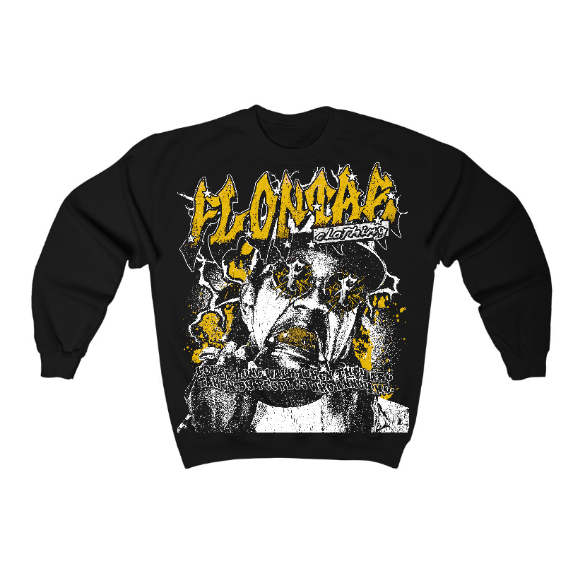 Vivid Sulfur 4s Flontae Crewneck Sweatshirt Annoy Graphic