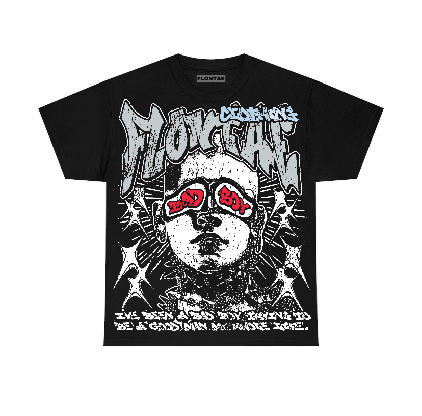 Black Metallic Reimagined 5s Flontae T-Shirt Get Around Graphic