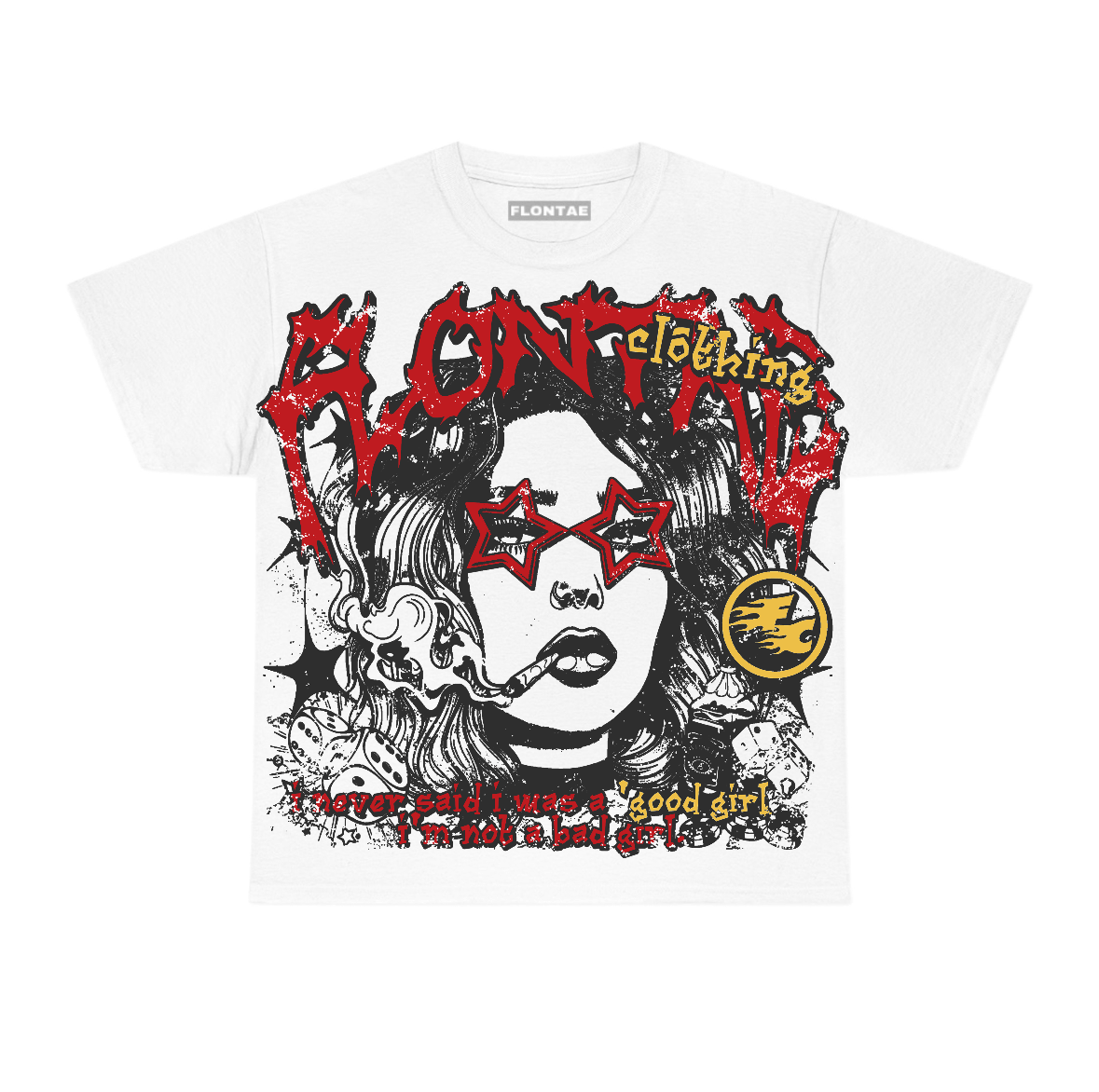 Ferrari 14s Flontae T-Shirt Keep Quiet Graphic