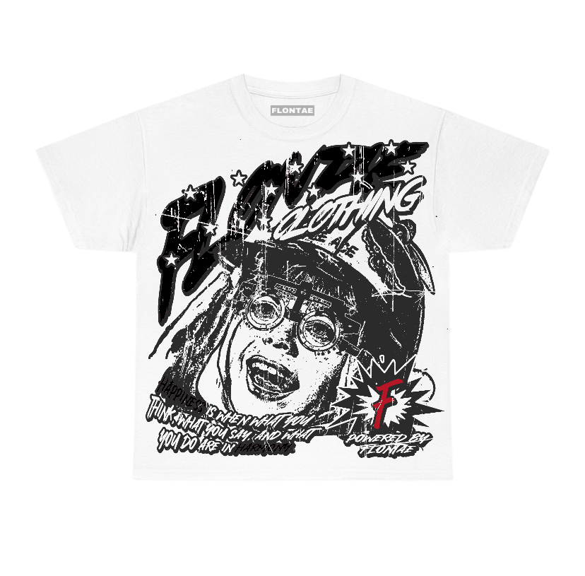 Flu Game 12s Flontae T-Shirt Always Smile Graphic