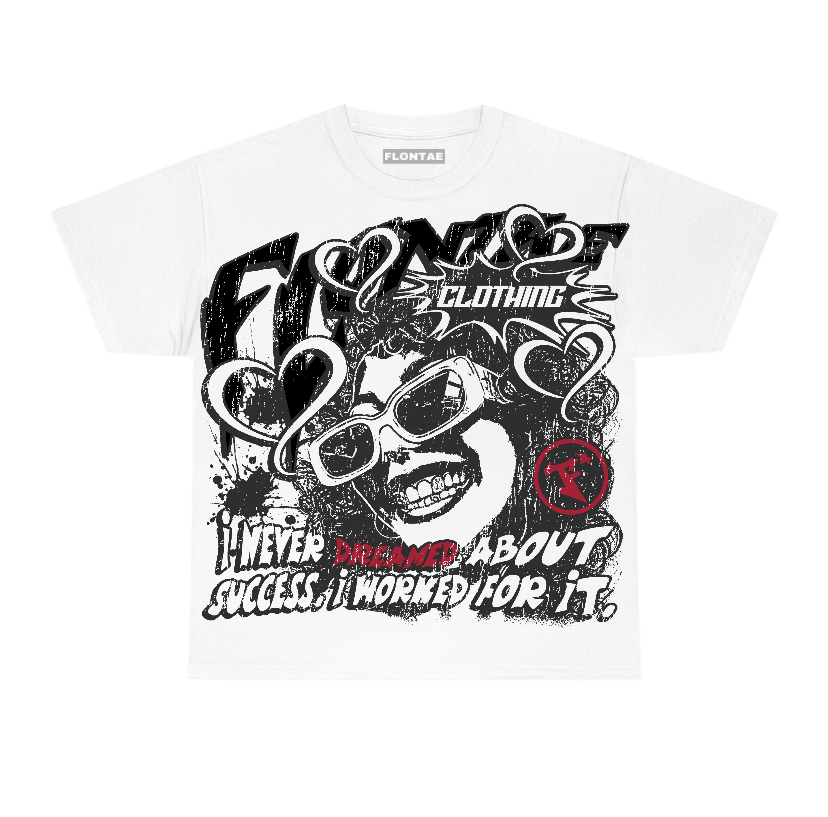 Black Toe 14s Flontae T-Shirt Never Dream Graphic