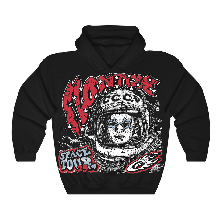 Fire Red “Black Tongue” 5s Flontae Hoodie Get Around Graphic