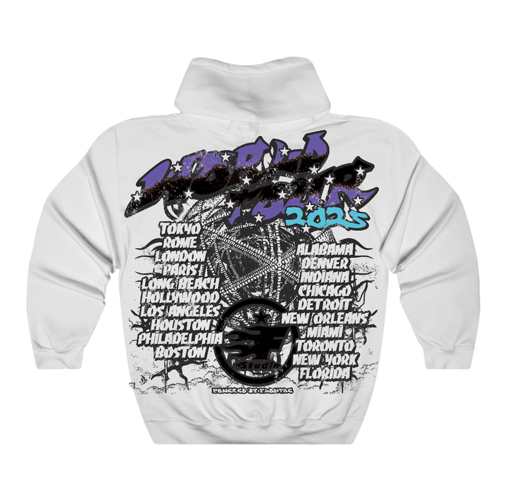 Aqua 8s Flontae Hoodie No Victory Graphic