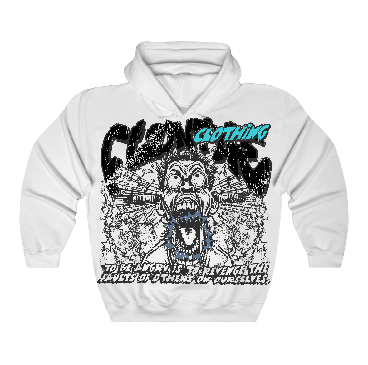 Gamma Blue 11s Flontae Hoodie Revenge Graphic