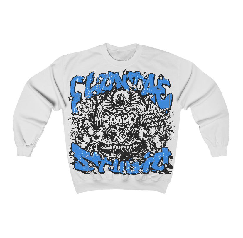 Lucky Shorts 3s Flontae Crewneck Sweatshirt Seems Fair Graphic