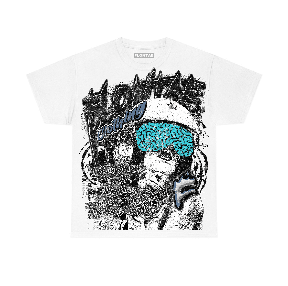 Gamma Blue 11s Flontae T-Shirt Understand Graphic
