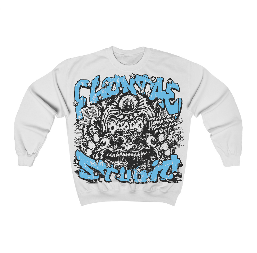 Legend Blue 11s Flontae Crewneck Sweatshirt Seems Fair Graphic