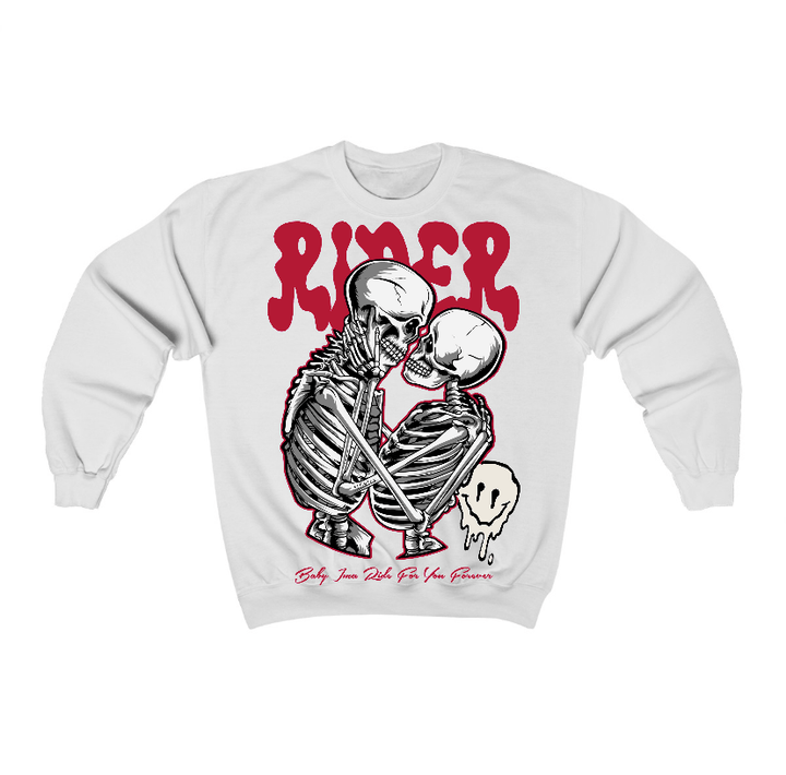 Black Toe Reimagined 1s Flontae Sweatshirt Rider Graphic