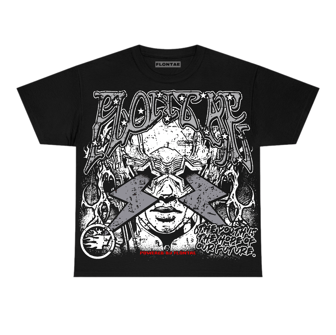 White Cement 4s Flontae T-Shirt Just Chill Graphic
