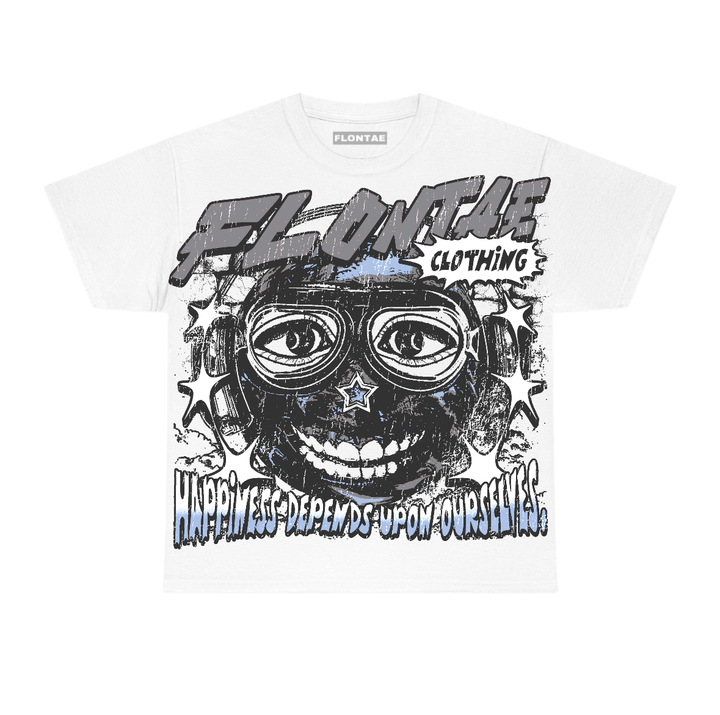Wolf Grey 5s Flontae T-Shirt Midnight Aura Graphic