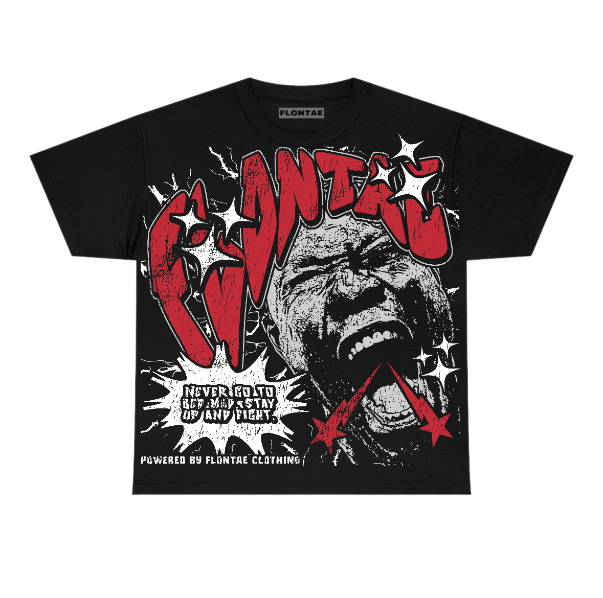 Chicago 1s Low Flontae T-Shirt Never Quit Graphic