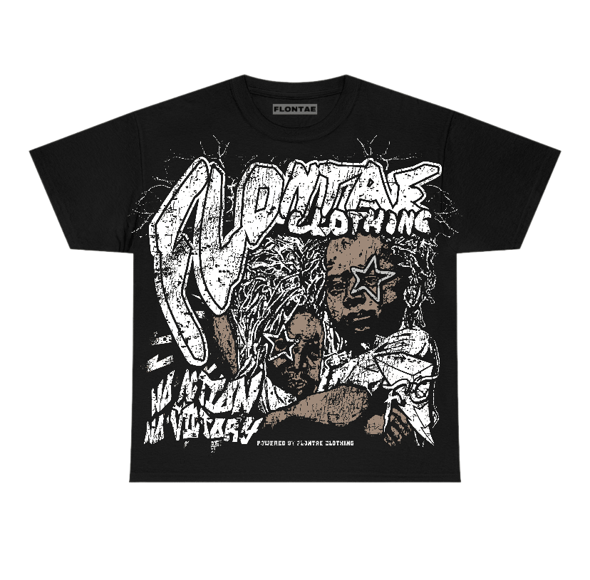 85 Metallic Black 1s Low Flontae T-Shirt No Action Graphic