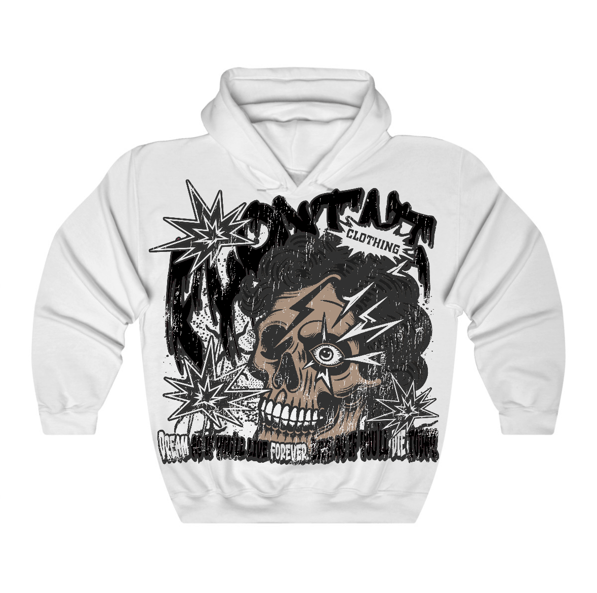 Black Cat 4s Flontae Hoodie Dream Graphic