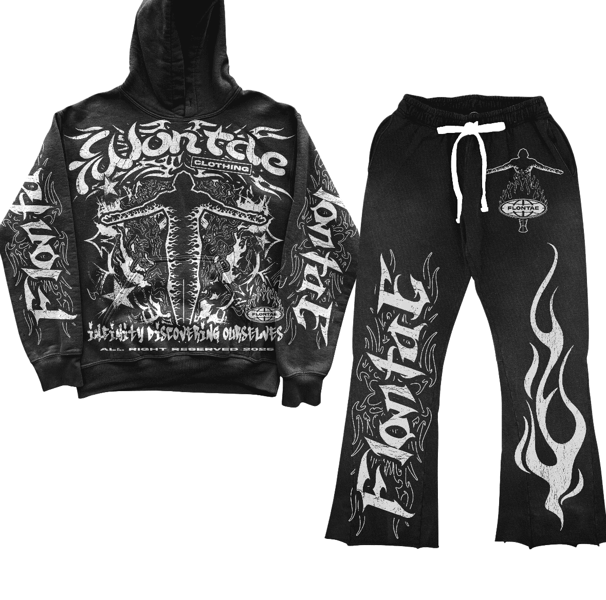 Flontae Hopeful Love 2 Piece Sweatsuit Set
