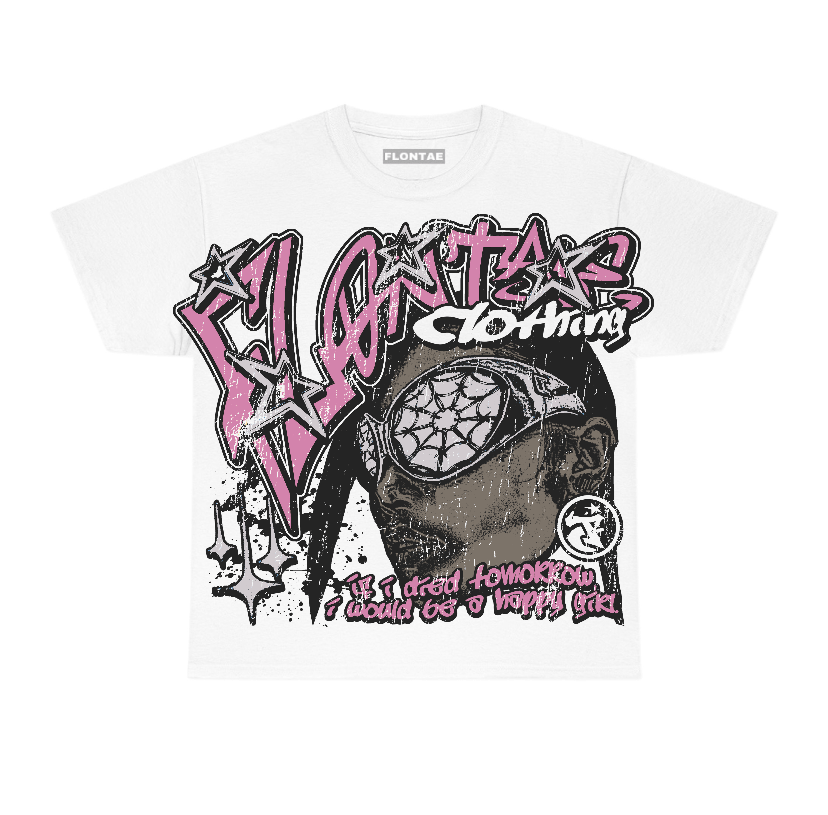 Orchid 4s Flontae T-Shirt Happy Time Graphic