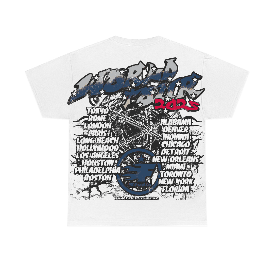 French Blue 12s Flontae T-Shirt No Victory Graphic