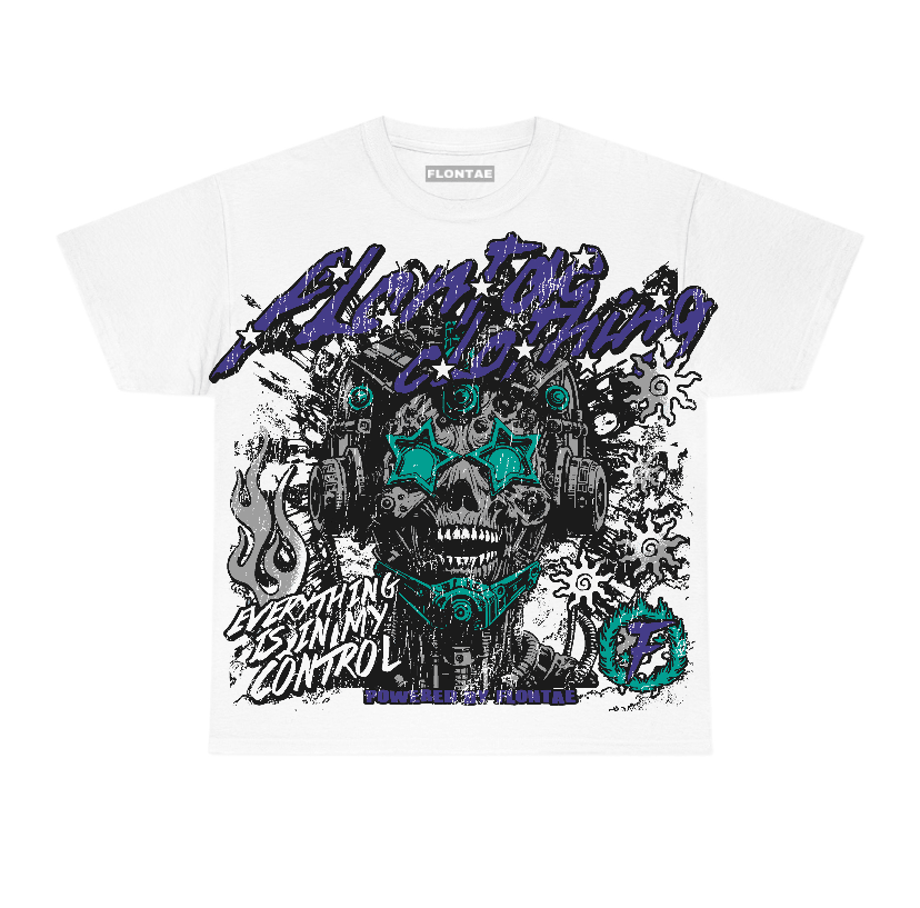 Flu Game 12s Flontae T-Shirt Never Quit Graphic