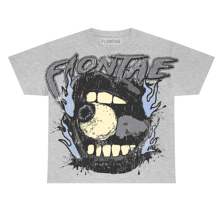 Wolf Grey 5s Flontae T-Shirt Can't Miss Me Graphic