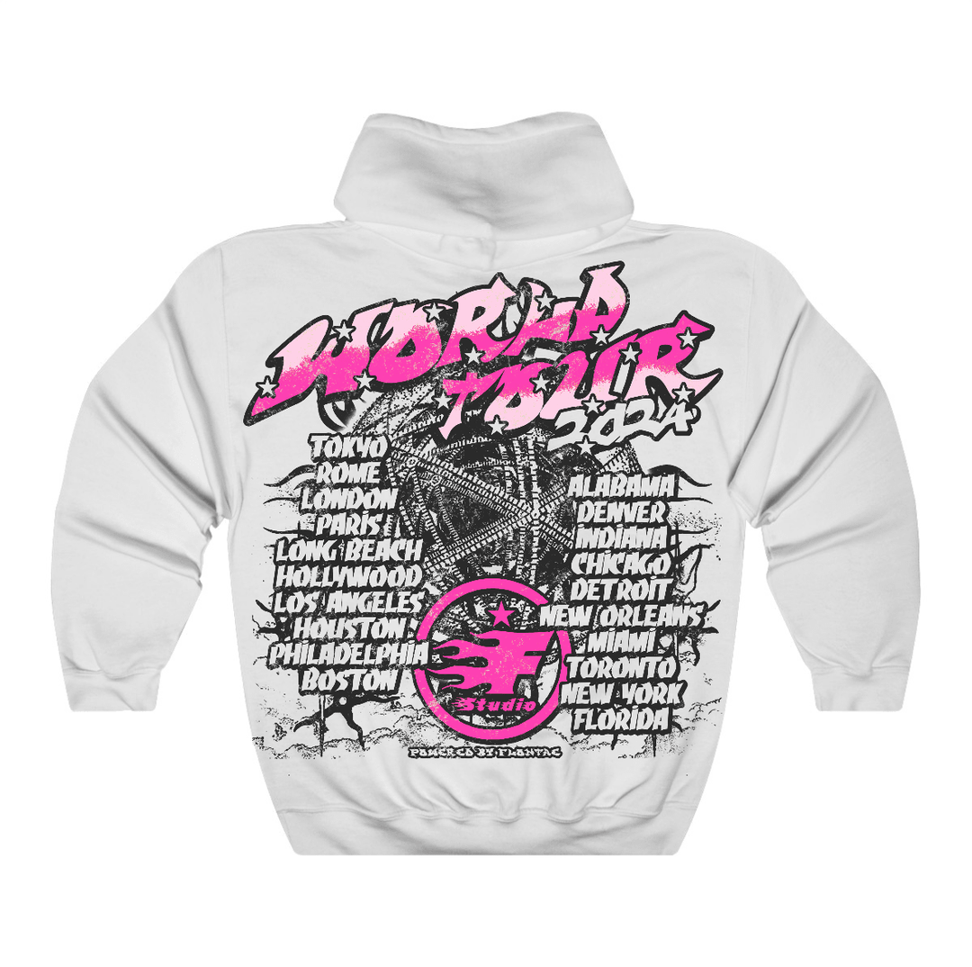 Triple Pink Dunk Low Flontae Hoodie No Victory Graphic